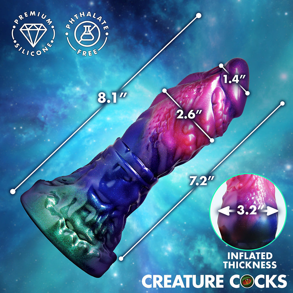 XR BRANDS - CREATURE COCKS GORGE INFLATABLE SILICONE DILDO