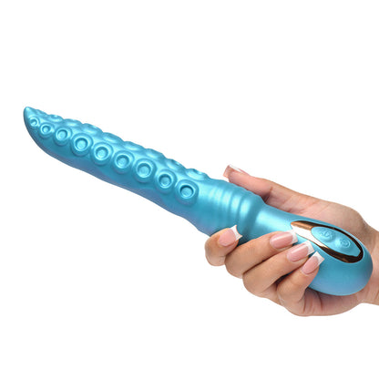 XR BRANDS - CREATURE COCKS TENTA-SQUIRM SQUIRMING SILICONE VIBRATOR