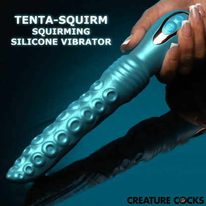 XR BRANDS - CREATURE COCKS TENTA-SQUIRM SQUIRMING SILICONE VIBRATOR