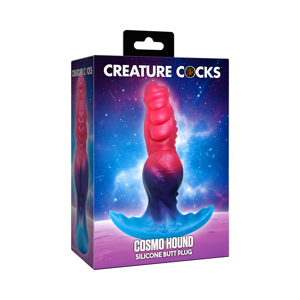 XR BRANDS - CREATURE COCKS COSMO HOUND SILICONE BUTT PLUG