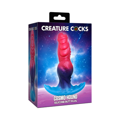 XR BRANDS - CREATURE COCKS COSMO HOUND SILICONE BUTT PLUG