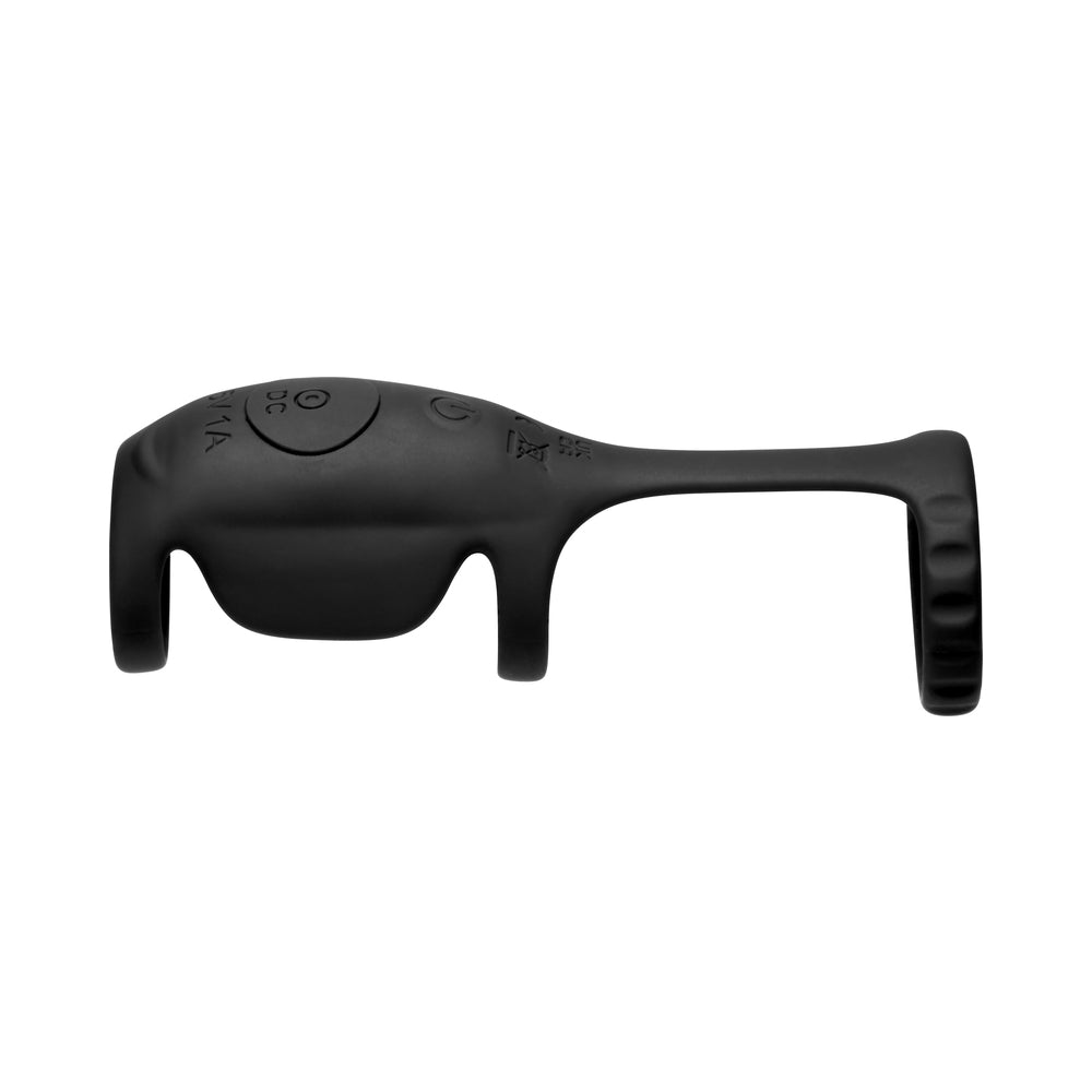 CURVE NOVELTIES - JOCK ENHANCERS BLITZ VIBRATING PENIS SLEEVE C-RING WITH REMOTE