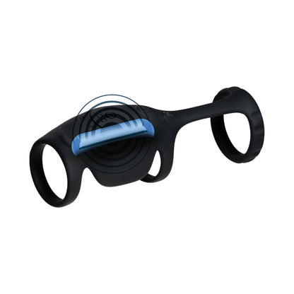 CURVE NOVELTIES - JOCK ENHANCERS BLITZ VIBRATING PENIS SLEEVE C-RING WITH REMOTE
