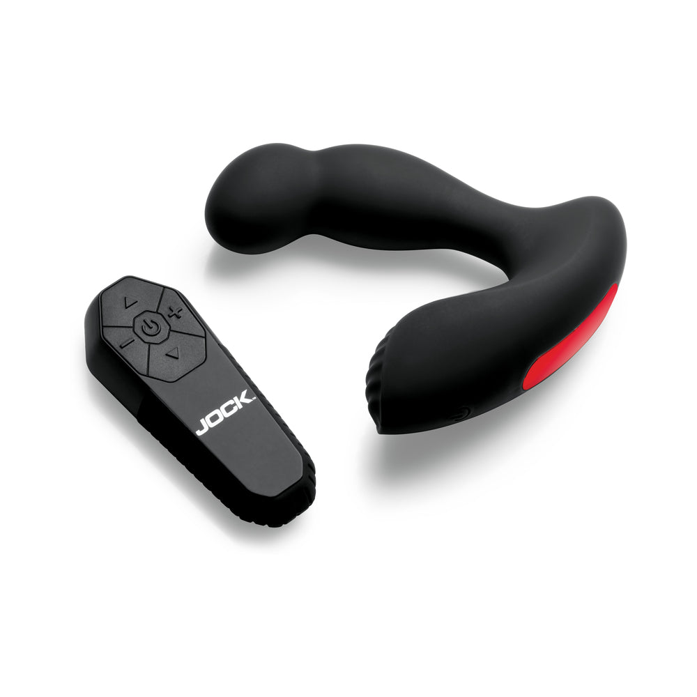 CURVE NOVELTIES - JOCK ENHANCERS P-FORCE MILKING SILICONE PROSTATE VIBRATOR WITH REMOTE