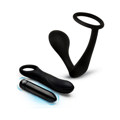 CURVE NOVELTIES - JOCK ENHANCERS P-SPOTTER SILICONE PROSTATE VIBRATOR SET