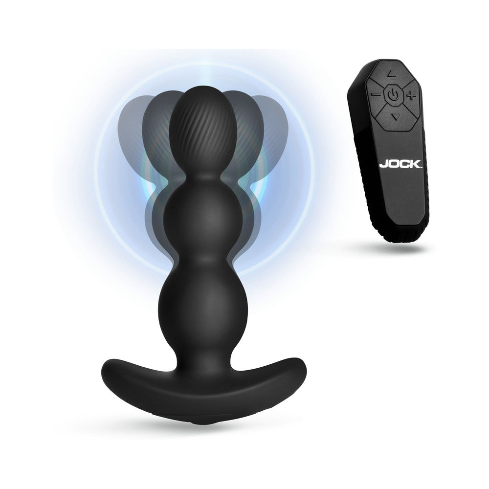 CURVE NOVELTIES - JOCK ENHANCERS GYRO-X GYRATING & VIBRATING SILICONE BUTT PLUG