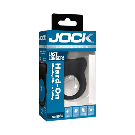 CURVE NOVELTIES - JOCK ENHANCERS HARD-ON VIBRATING SILICONE C-RING