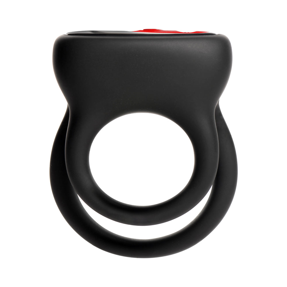 CURVE NOVELTIES - JOCK ENHANCERS HARD-ON VIBRATING SILICONE DOUBLE C-RING