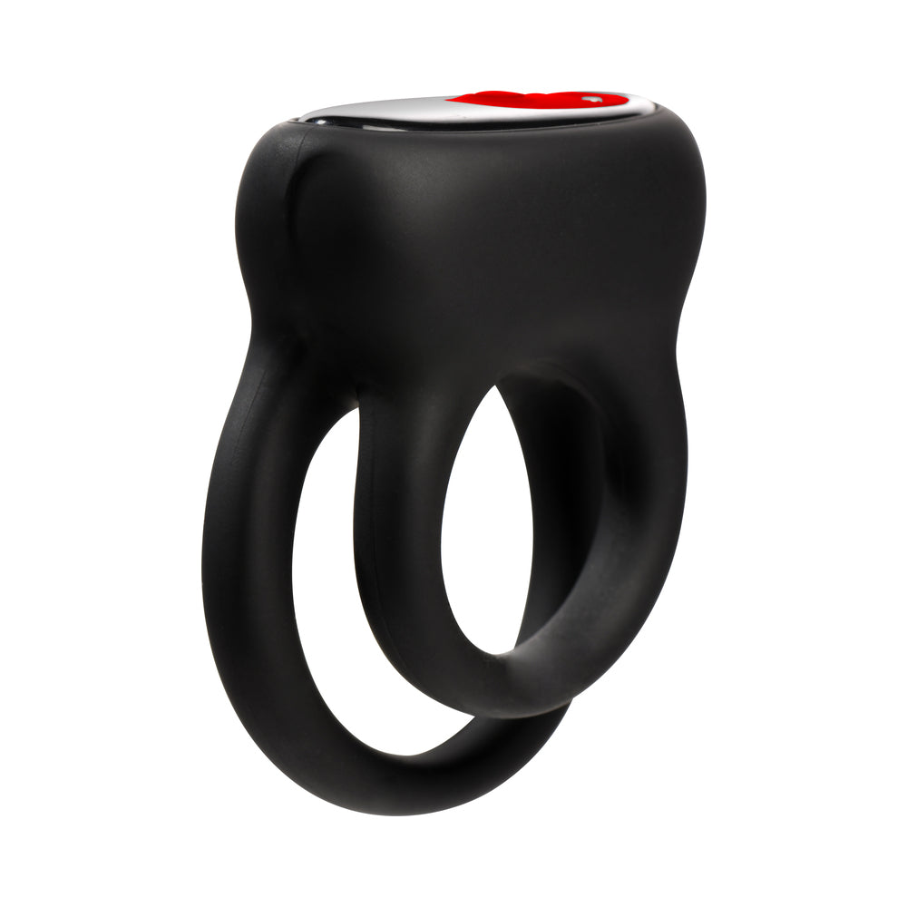 CURVE NOVELTIES - JOCK ENHANCERS HARD-ON VIBRATING SILICONE DOUBLE C-RING