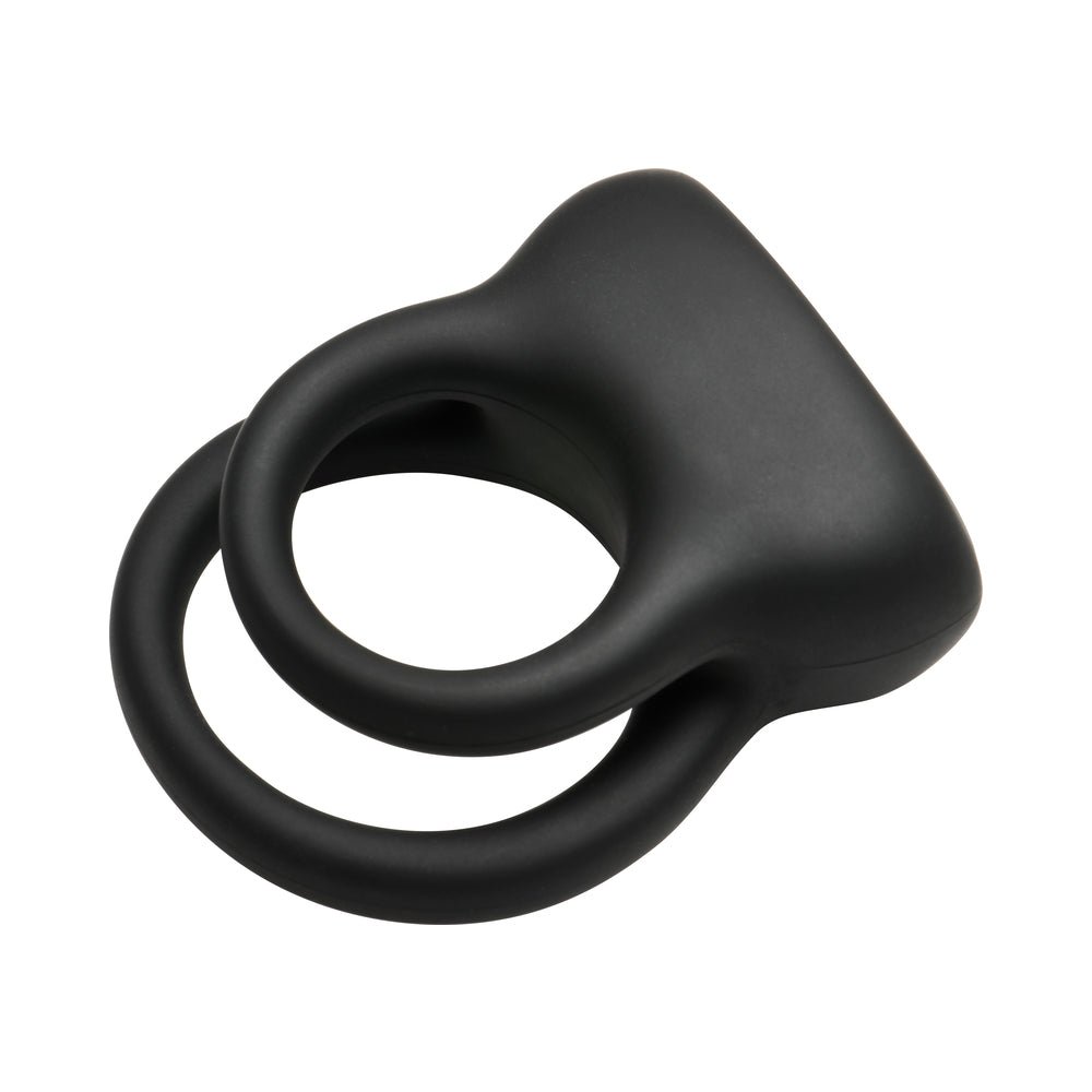 CURVE NOVELTIES - JOCK ENHANCERS HARD-ON VIBRATING SILICONE DOUBLE C-RING