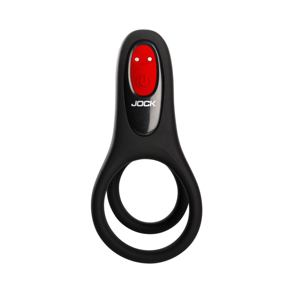 CURVE NOVELTIES - JOCK ENHANCERS HARD-ON VIBRATING SILICONE C-RING W /CLIT STIM