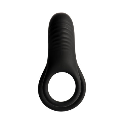 CURVE NOVELTIES - JOCK ENHANCERS HARD-ON VIBRATING SILICONE C-RING W /CLIT STIM