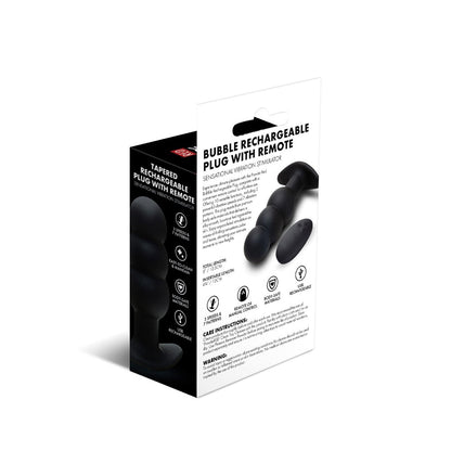 PROWLER RED - BUBBLE RECHARGEABLE PLUG WITH REMOTE