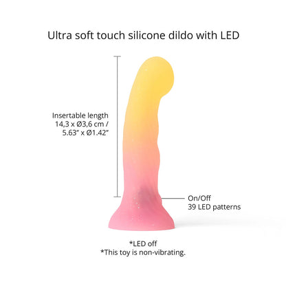 LOVELY PLANET - LOVE TO LOVE DILDO LED SUGAR BOMB