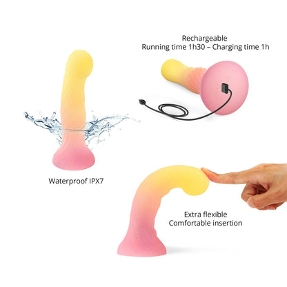 LOVELY PLANET - LOVE TO LOVE DILDO LED SUGAR BOMB