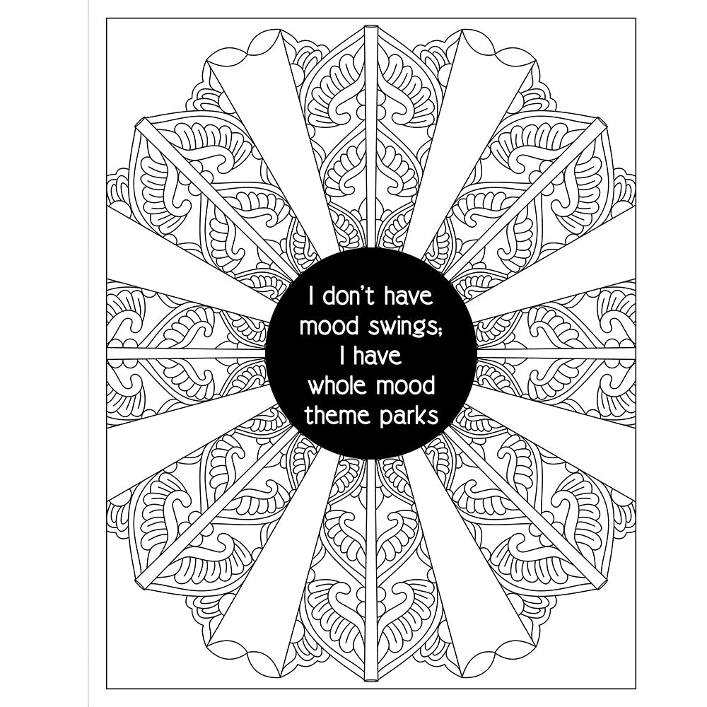 INGRAM - F*CK MENOPAUSE: A SWEARY COLORING BOOK OF CALMING MANDALAS FOR COOLING THE FIRE WITHIN