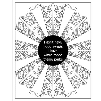INGRAM - F*CK MENOPAUSE: A SWEARY COLORING BOOK OF CALMING MANDALAS FOR COOLING THE FIRE WITHIN