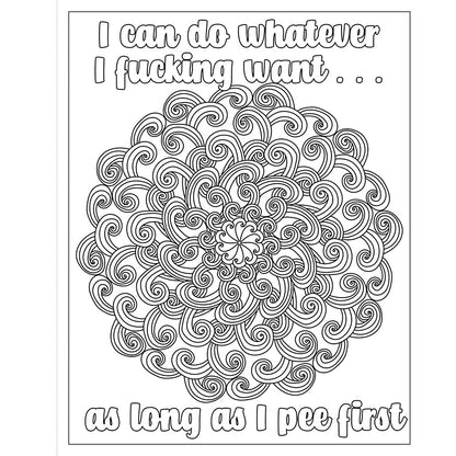 INGRAM - F*CK MENOPAUSE: A SWEARY COLORING BOOK OF CALMING MANDALAS FOR COOLING THE FIRE WITHIN