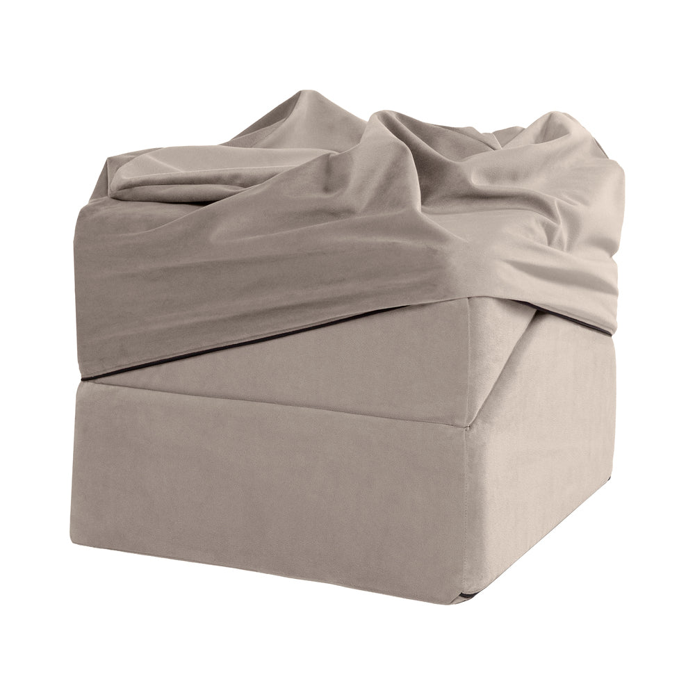 LIBERATOR - FLIP RAMP SEX POSITIONING PILLOW WITH SLIP COVER LUSH CREAM