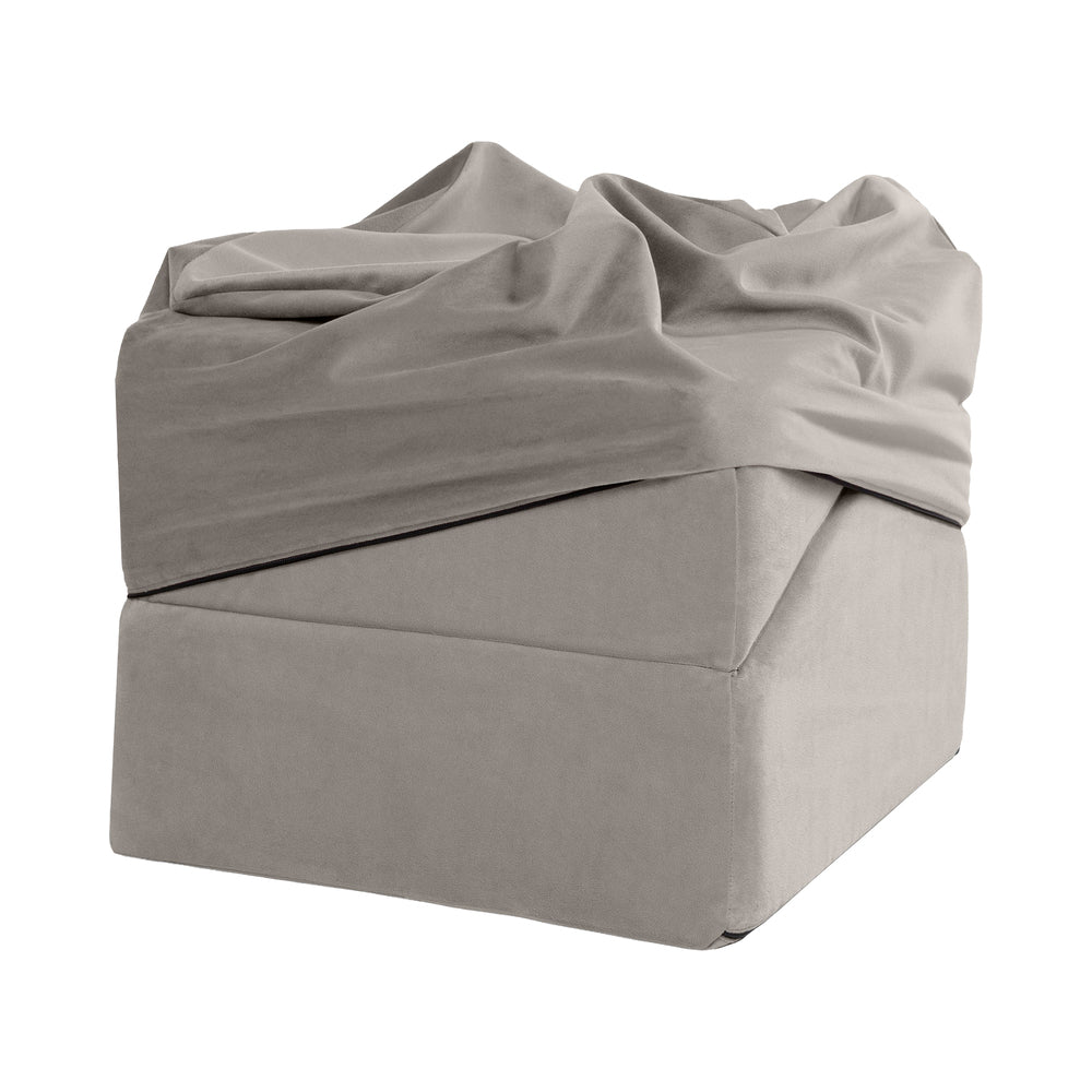 LIBERATOR - FLIP RAMP SEX POSITIONING PILLOW WITH SLIP COVER LUSH GREY