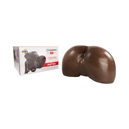 CAMTOYZ - RAW TORSO NAYSA PIEL OSCURA CHOCOLATE