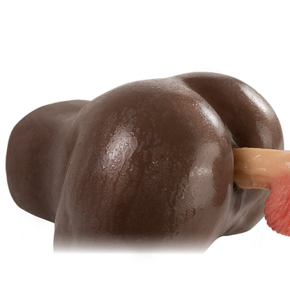 CAMTOYZ - RAW TORSO NAYSA PIEL OSCURA CHOCOLATE