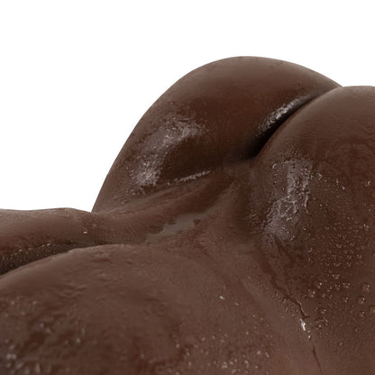 CAMTOYZ - RAW TORSO MASCULINO NYGEL PIEL OSCURA CHOCOLATE