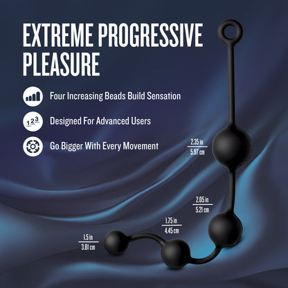 BLUSH - ANAL ADVENTURES PLATINUM X-LARGE ANAL BEADS