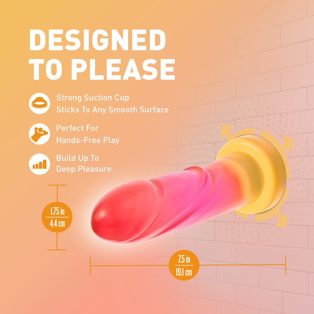 BLUSH - AVANT HANDCRAFTED ARTISAN DILDO SUNBURST