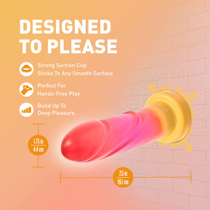 BLUSH - AVANT HANDCRAFTED ARTISAN DILDO SUNBURST