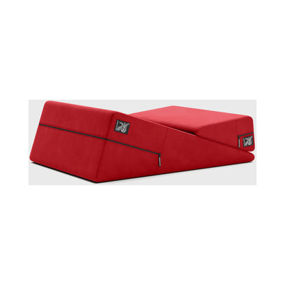 LIBERATOR - WEDGE & RAMP SEX COMBO ORIGINAL SIZE DÉCOR VELVET RED