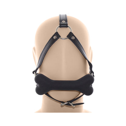PLE''SUR - FACE HARNESS DOG BONE GAG