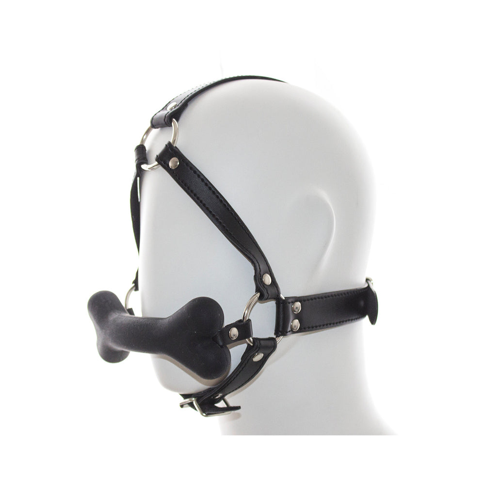 PLE'SUR - FACE HARNESS DOG BONE GAG