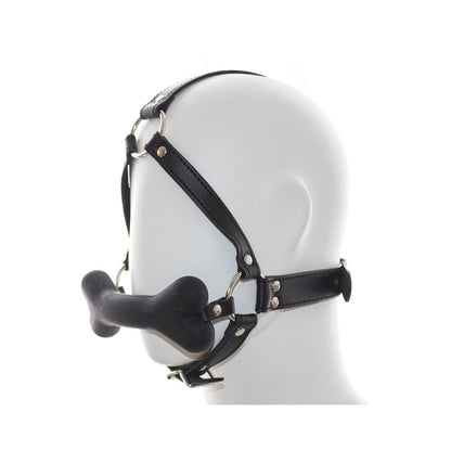 PLE'SUR - FACE HARNESS DOG BONE GAG
