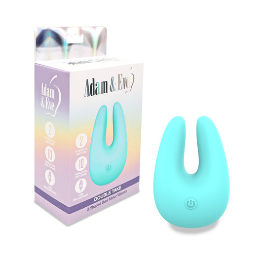 ADAM & EVE - DOUBLE TAKE U-SHAPED DUAL-MOTOR VIBRATOR