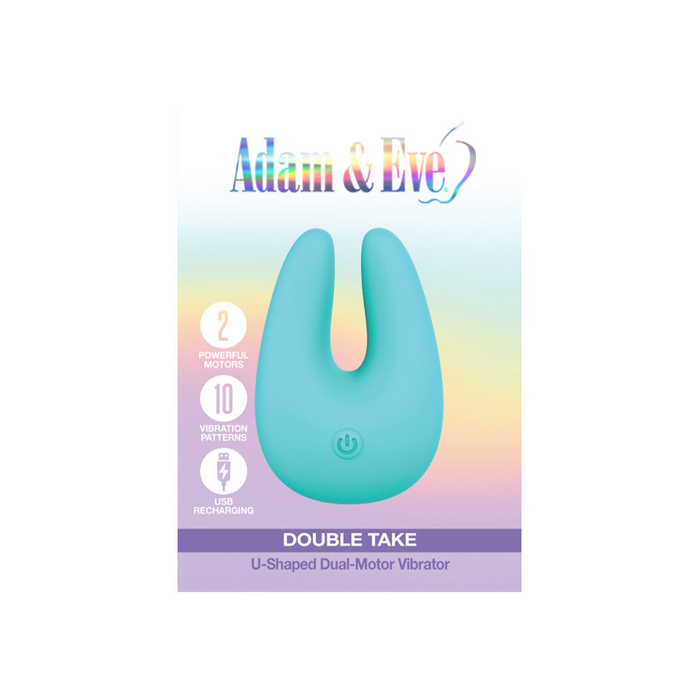 ADAM & EVE - DOUBLE TAKE U-SHAPED DUAL-MOTOR VIBRATOR
