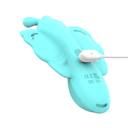 ADAM & EVE - VIBRADOR TIPO MARIPOSA PARA USO VESTIBLE BUTTERFLY BLISS