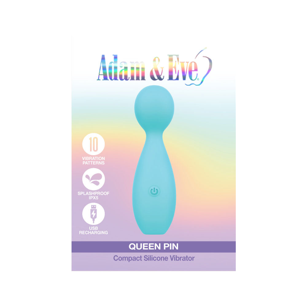 ADAM & EVE - QUEEN PIN COMPACT SILICONE VIBRATOR
