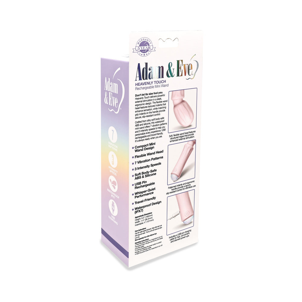 ADAM & EVE - HEAVENLY TOUCH RECHARGEABLE MINI WAND