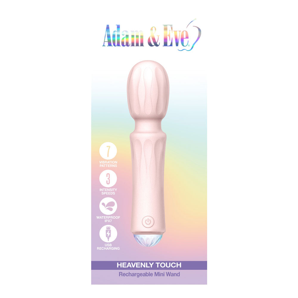 ADAM & EVE - HEAVENLY TOUCH RECHARGEABLE MINI WAND