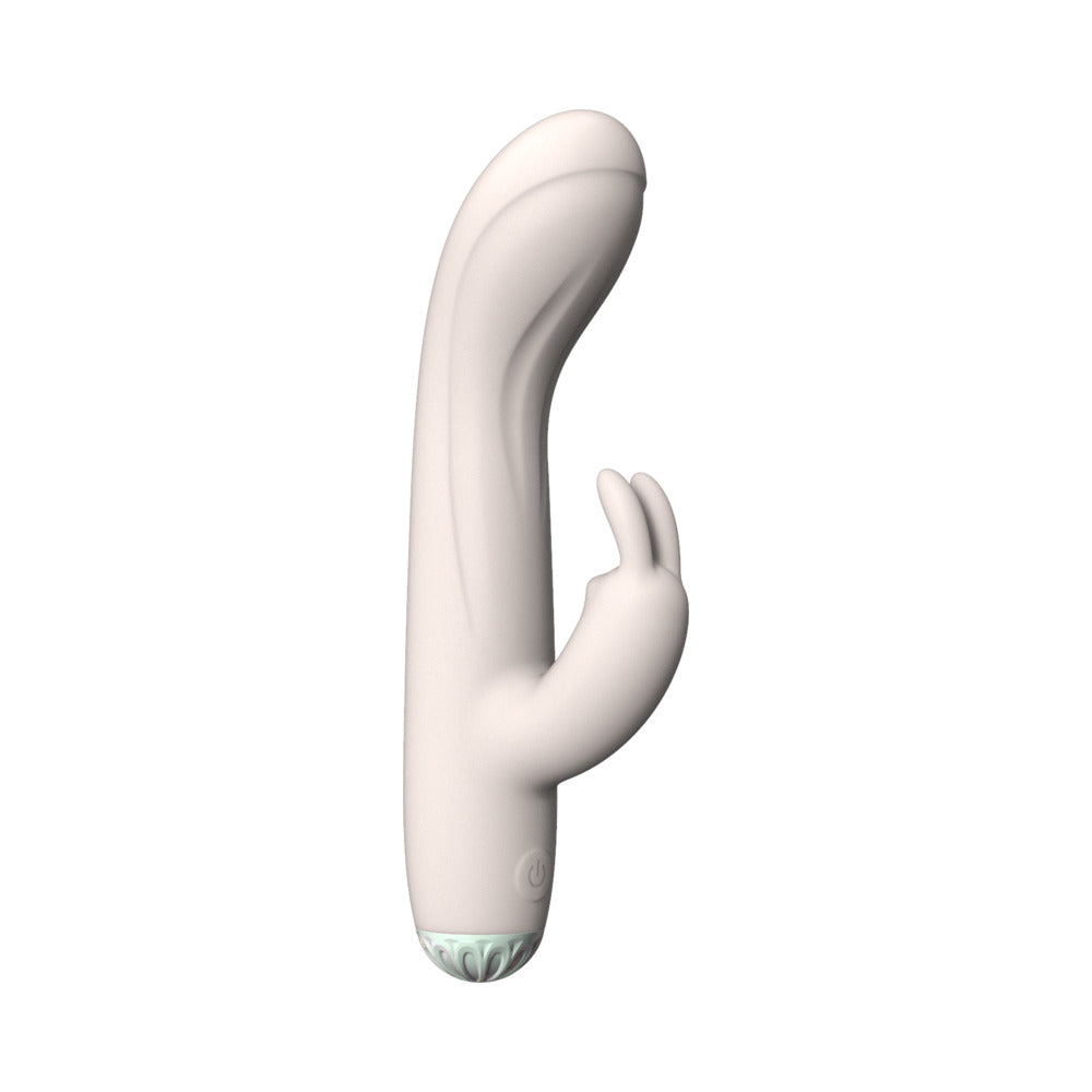 ADAM & EVE - VIBRADOR TIPO CONEJO DE SILICONA HOP TO IT PETITE