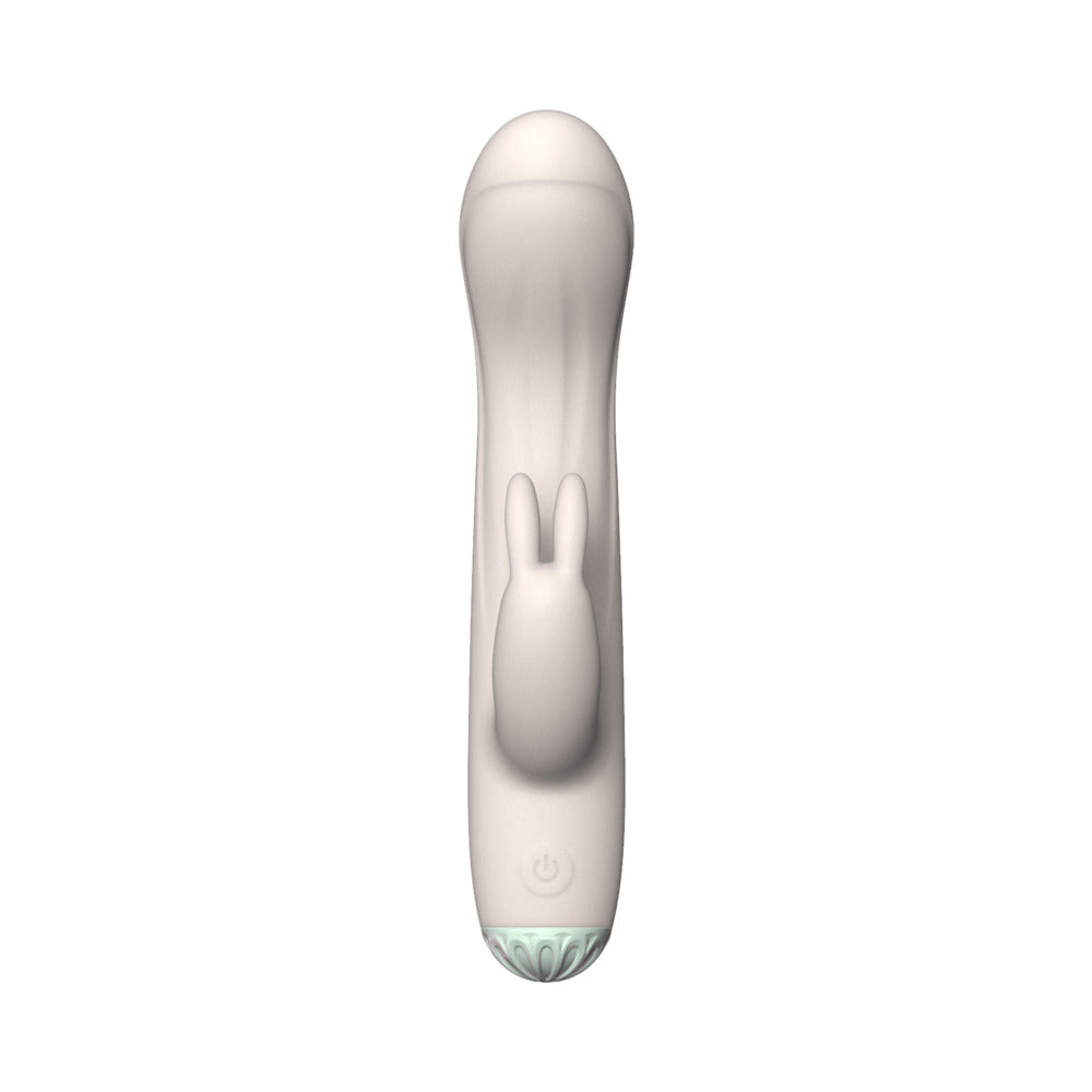 ADAM & EVE - VIBRADOR TIPO CONEJO DE SILICONA HOP TO IT PETITE