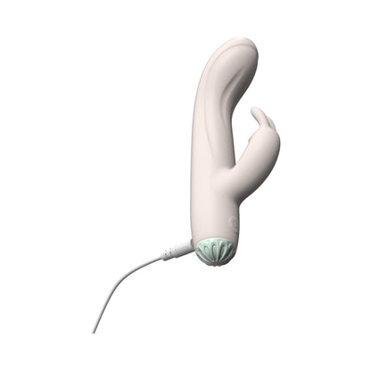 ADAM & EVE - VIBRADOR TIPO CONEJO DE SILICONA HOP TO IT PETITE