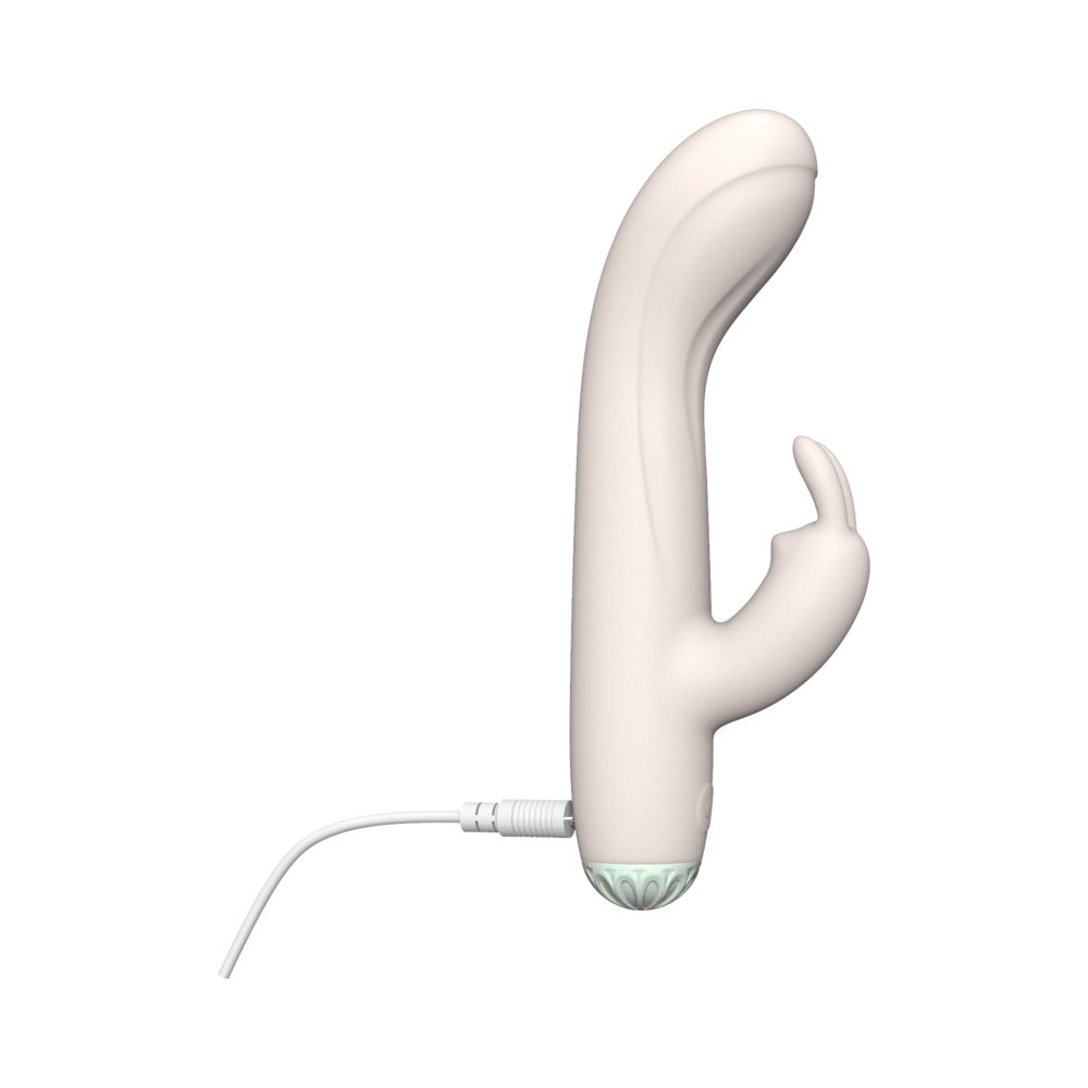 ADAM & EVE - VIBRADOR TIPO CONEJO DE SILICONA HOP TO IT PETITE