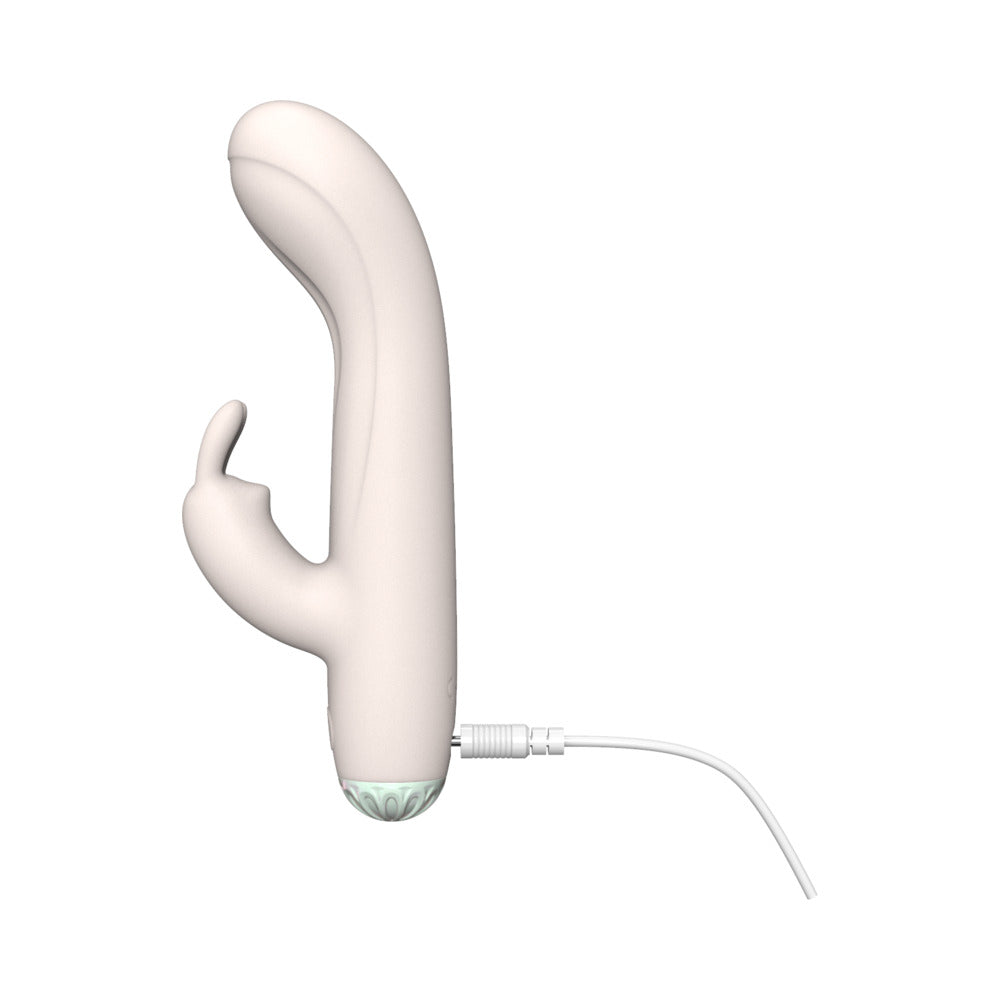 ADAM & EVE - VIBRADOR TIPO CONEJO DE SILICONA HOP TO IT PETITE