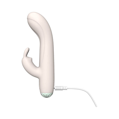 ADAM & EVE - VIBRADOR TIPO CONEJO DE SILICONA HOP TO IT PETITE
