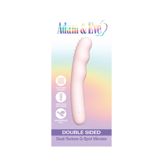 ADAM & EVE - DOUBLE SIDED DUAL-TEXTURE G-SPOT VIBRATOR