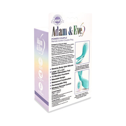 ADAM & EVE - POWER COUPLE REMOTE CONTROL COUPLES RING