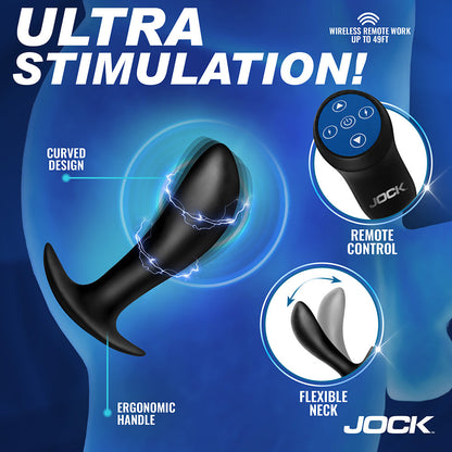 CURVE NOVELTIES - JOCK ELECTRO SPARK E-STIM SLIM PROSTATE PLUG