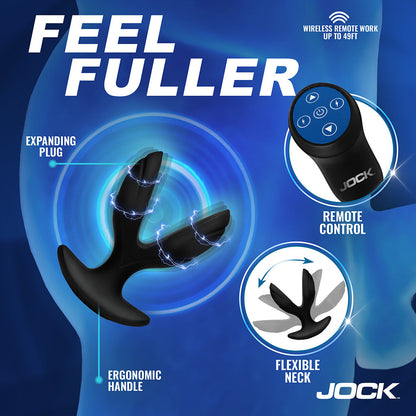 CURVE NOVELTIES - JOCK ELECTRO POWER PULSE E-STIM ANCHOR ANAL PLUG